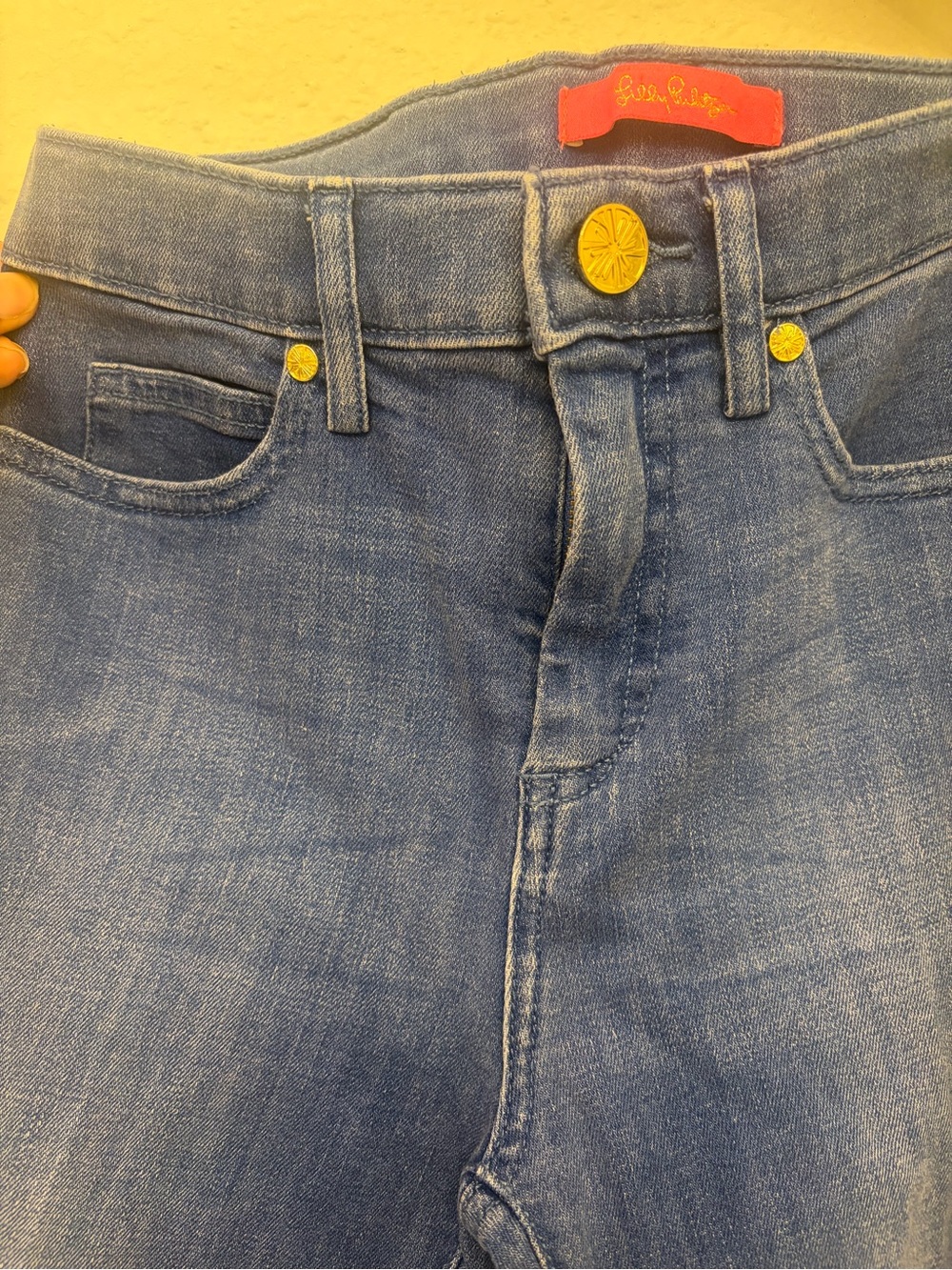 Lilly Pulitzer Women's South Ocean High-Rise Skinny Jeans sz 0